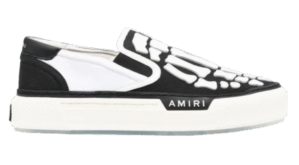 Amiri Skel Top Slip-On 'Black White'