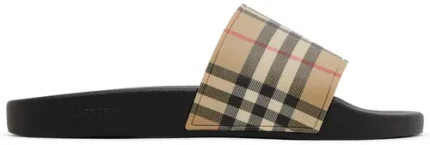 Burberry Check Slide 'Archive Beige'