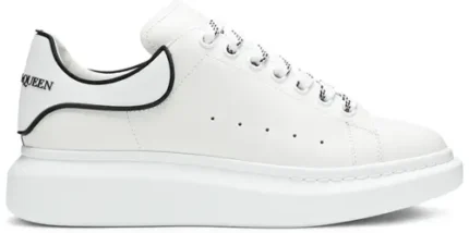 Alexander McQueen Oversized Sneaker 'New Tech Calf - White Black' 2020