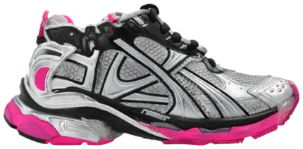 Balenciaga Wmns Runner Sneaker 'Worn-Out - Silver Pink'