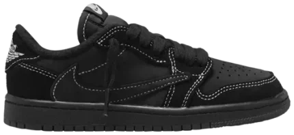 Travis Scott x Air Jordan 1 Retro Low OG SP PS 'Black Phantom'