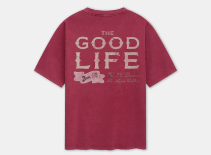 Vintage Washed Tee – 240g Heavy Cotton | Worn-Out Finish