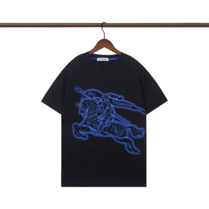 Burberry Horse Riding Tee – 230g Pure Cotton | Official Tactical Print